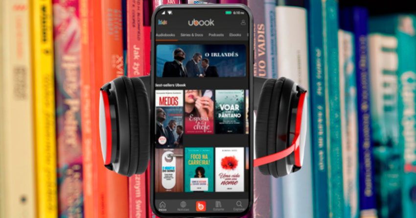 U-book plataforma de audiolivros. Conheça a plataforma, veja os produtos e serviços disponíveis, confira as vantagens e saiba como usar.