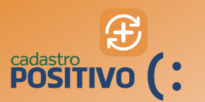 Logomarca do Cadastro Positivo, programa que revela o quanto você é bom pagador.