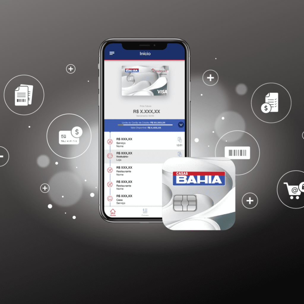 app e cartão de credito casas bahia