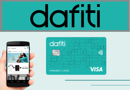 Cartão Dafiti VISA, muito mais vantagens para realizar suas compras!