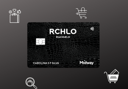 Cartão de Crédito Riachuelo Visa e Mastercard.