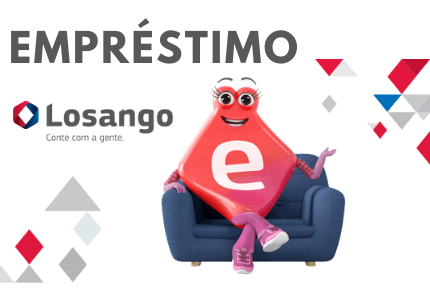 Losango imagem ilustrativa de empréstimo.