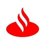 Logotipo banco Santander.