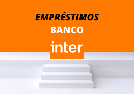Escadas em direção aos empréstimos do Banco Inter.
