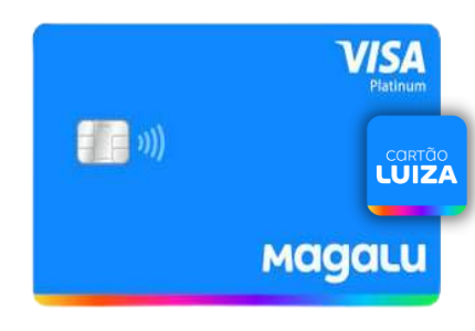 Cartão de Crédito Magalu Visa Platinum.
