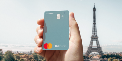 Conta Global C6 cartão de débito internacional