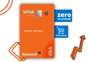 Itaucard Click Platinum VISA, zero anuidade