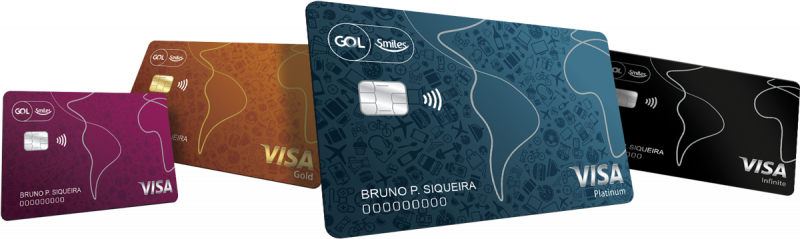 Cartões de crédito smiles gol, Banco do Brasil