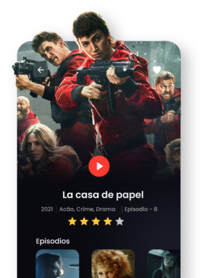 la casa de papel - netflix - assine com cartão pre-pago