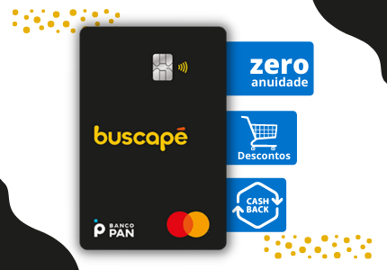 Cartão de crédito Buscapé Mastercard Gold Internacional com cashback.