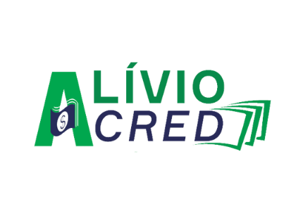 Logotipo, Alivio Cred, antecipação de saque aniversãrio FGTS