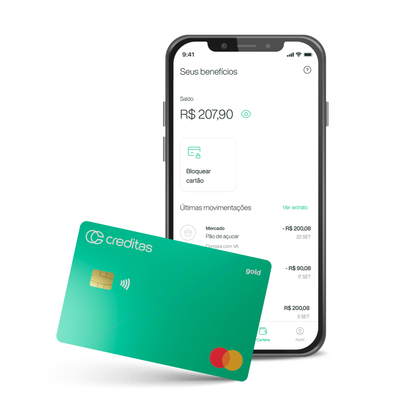 cartão creditas com app para empréstimo