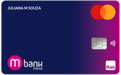 Cartão de crédito do Itaú MBank Marisa.