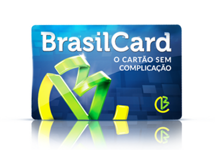 Cartão de crédito BrasilCard.