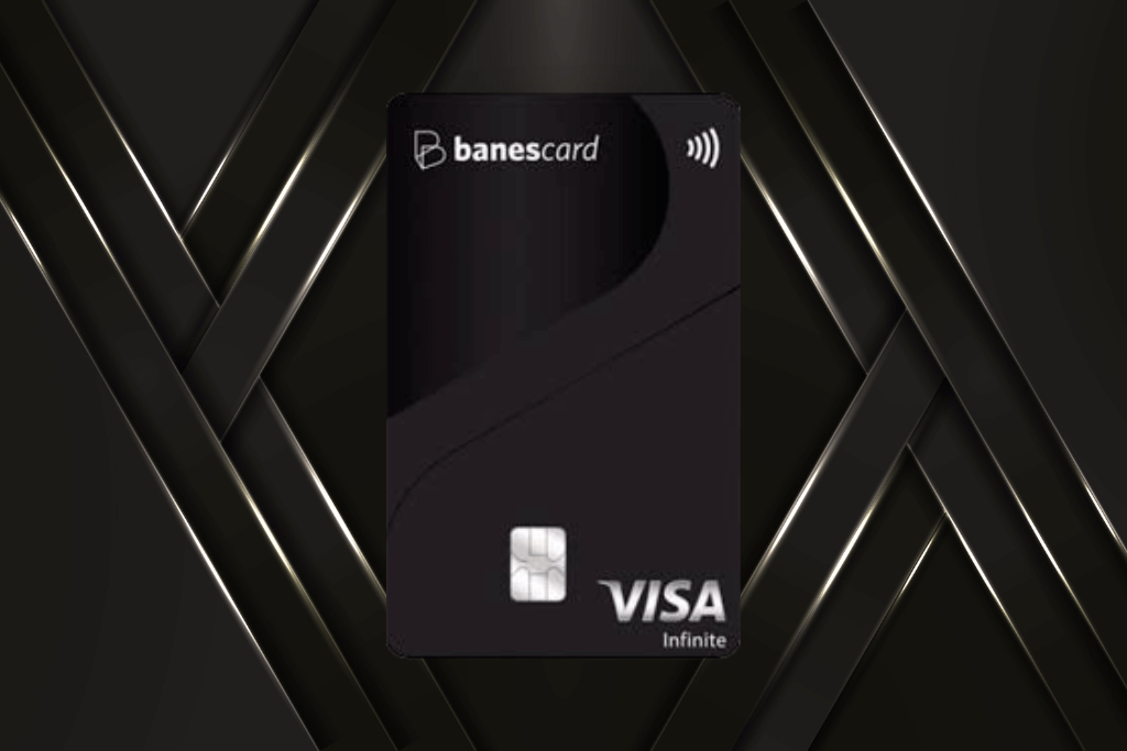 Cartão de crédito Banescard Visa Infinite.