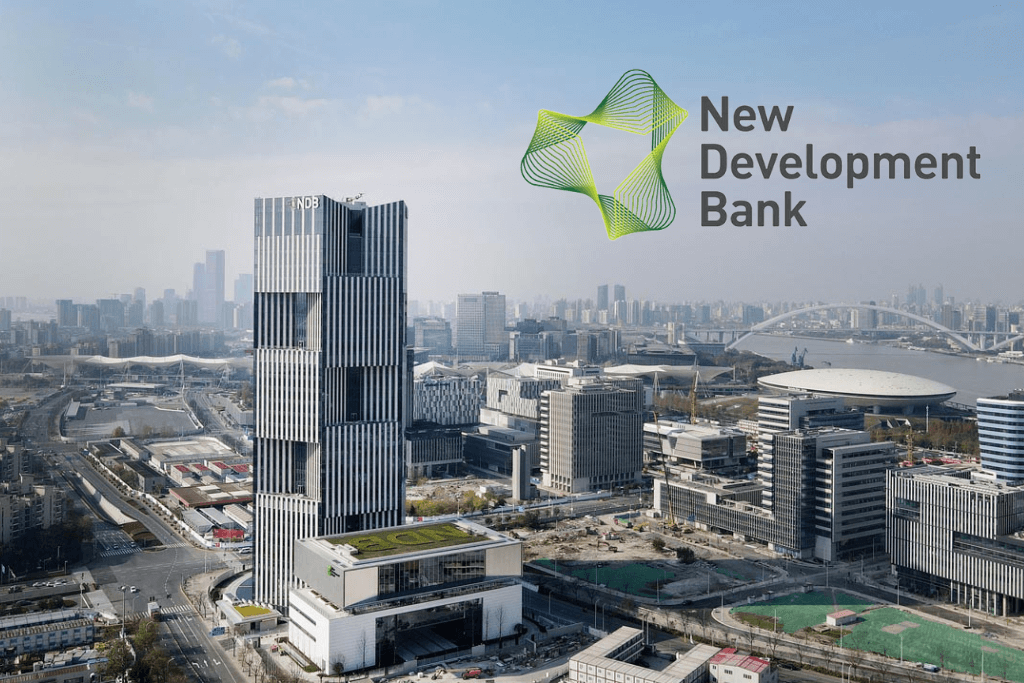 O Novo Banco de Desenvolvimento (NBD) em Xangai.