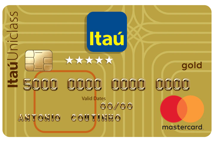 itau itaucard mastercard gold uniclass