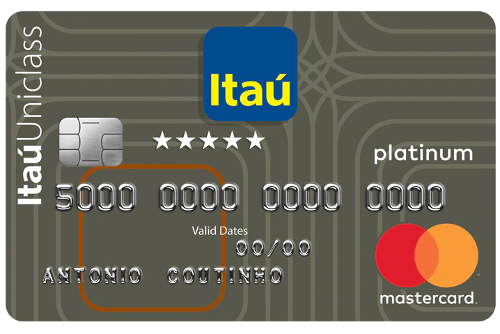 itau itaucard mastercard platinum uniclass