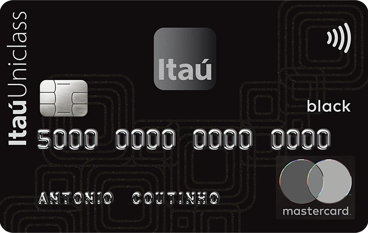 itau itaucard mastercard black uniclass