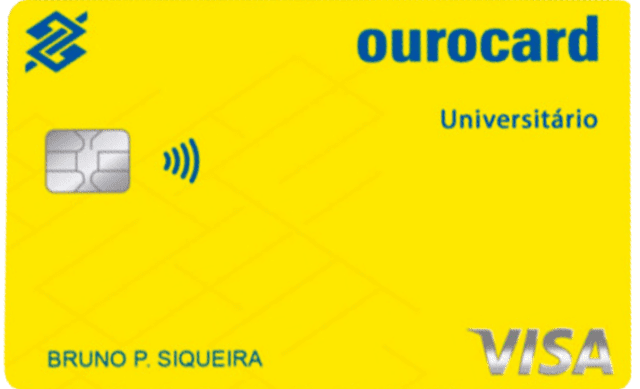Cartão de crédito Ourocard Universitário Internacional