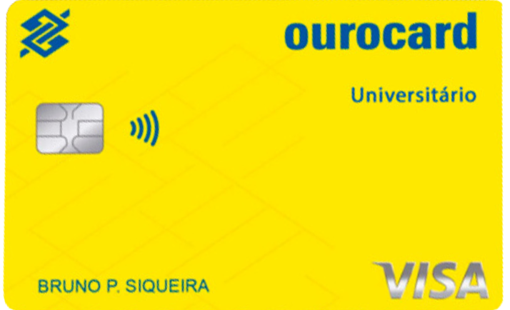Cartão de crédito Ourocard Universitário Internacional