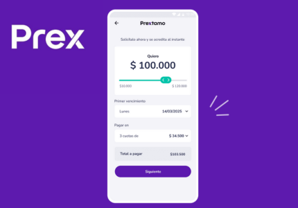 Préstamo online Prex: Simple e inmediato