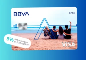 Tarjeta de crédito BBVA Crea