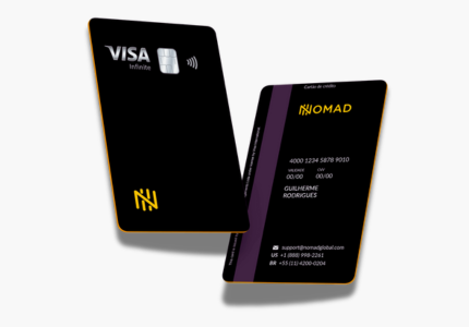 Novo cartão Nomad