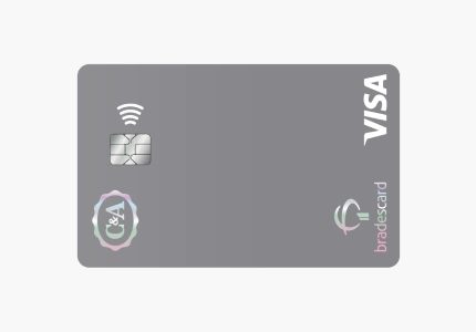 Tarjeta de crédito Visa C&A con Bradescard