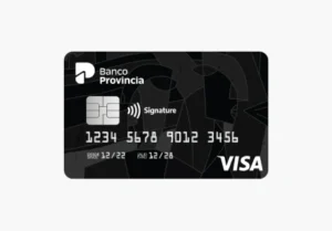 Tarjeta Visa Signature Banco Provincia